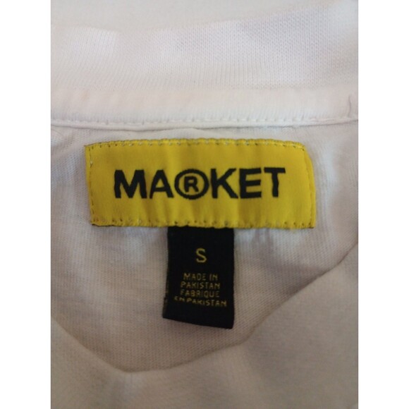 URBAN OUTFITTERS MARKET TIE DYE WHITE TEE T-SHIRT SIZE MENS SMALL - Picture 4 of 5